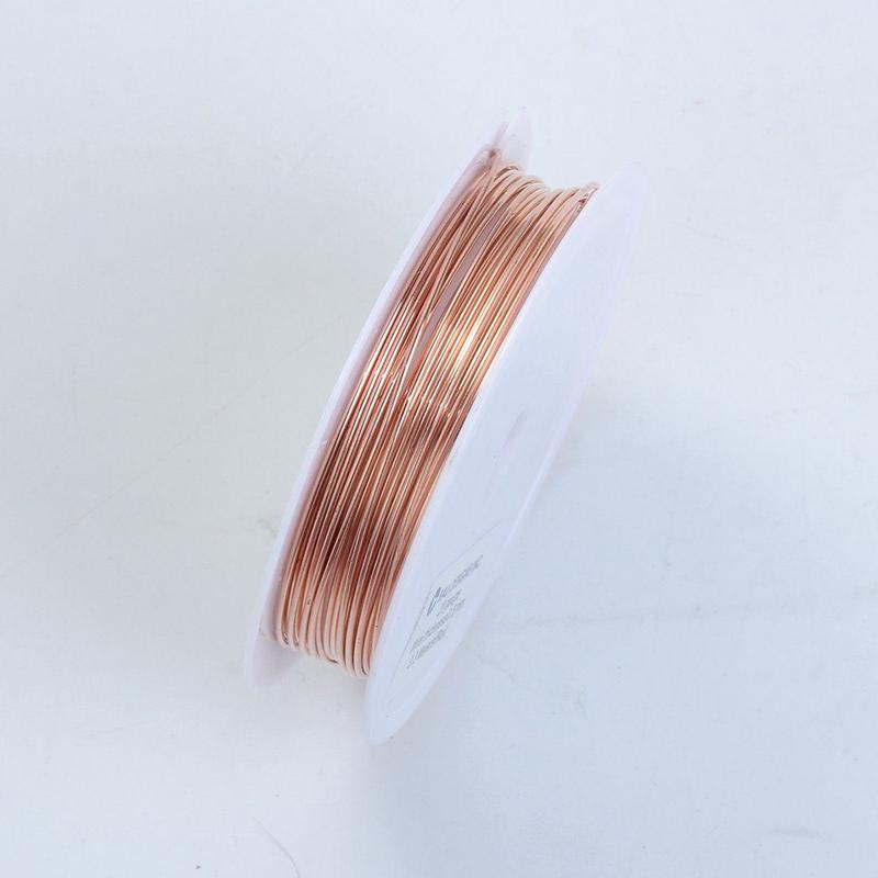 WRG-101-20G Rose Gold Color Wire 20 Gauge