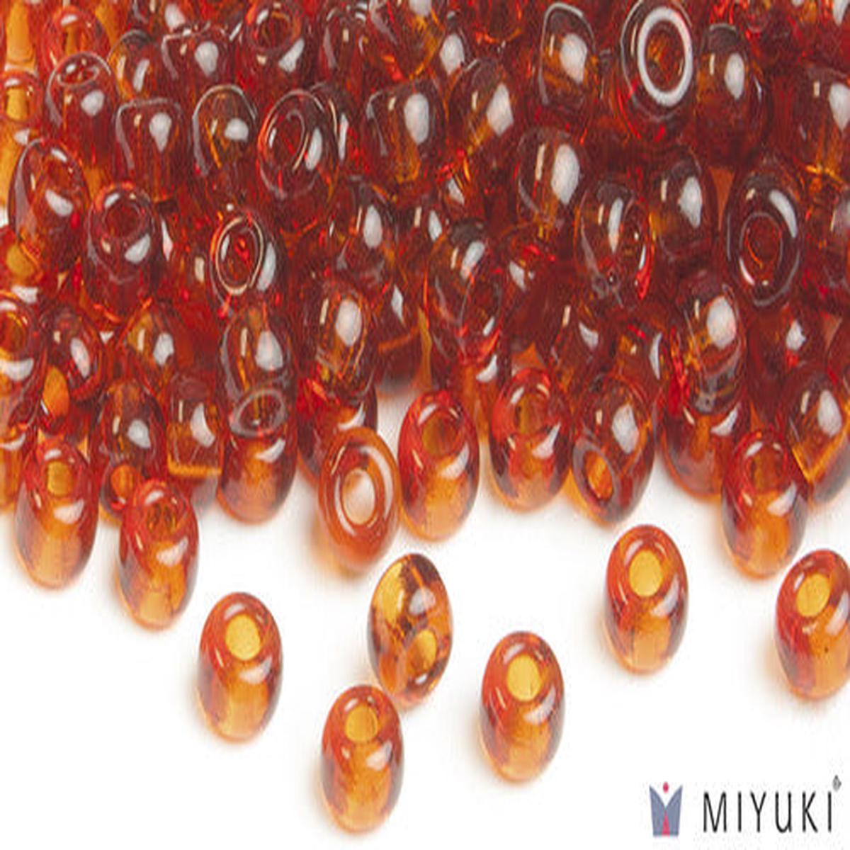 Transparent Copper Glass Beads