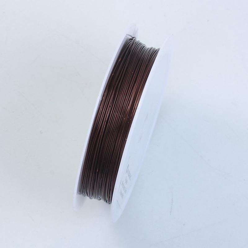 WC-101-24G Coffee Color Wire 24 Gauge