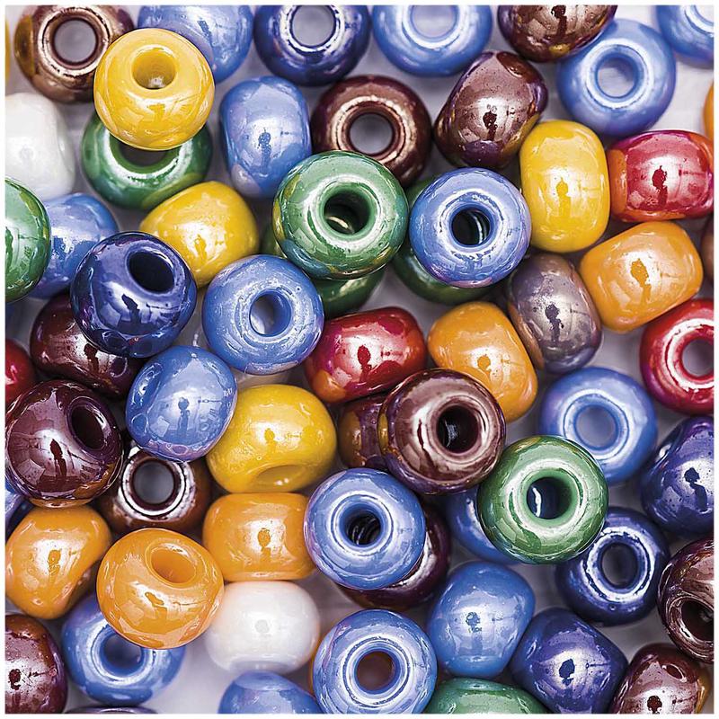 Rico Glass Beads - Opaque Multicoloured