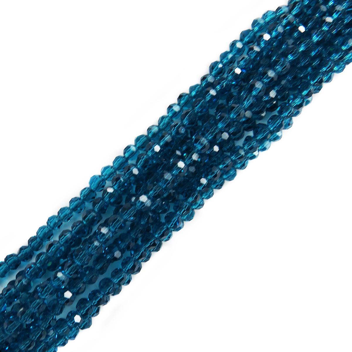 Rondelle de Cristal, Aqua