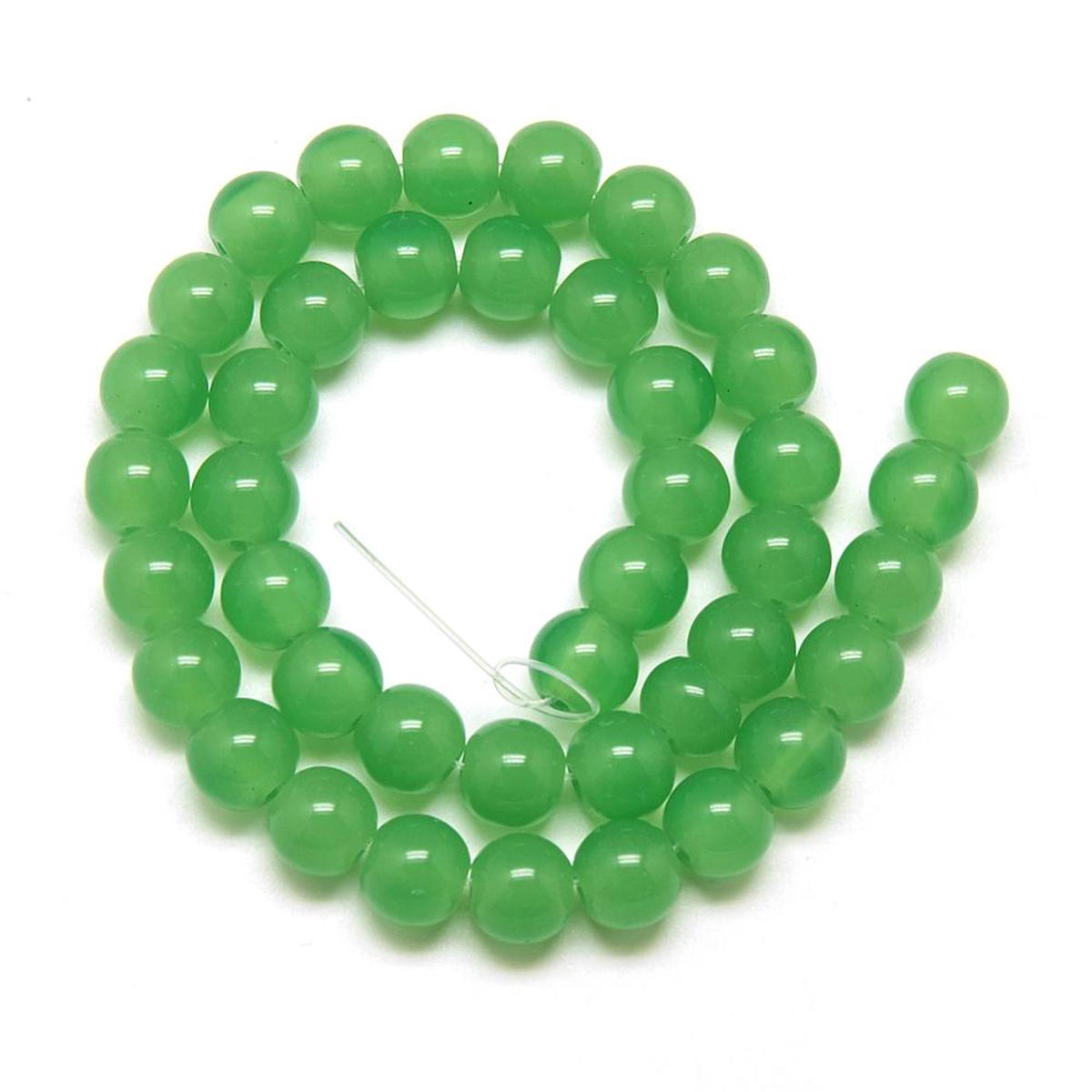 Glass Beads (8mm Round) 