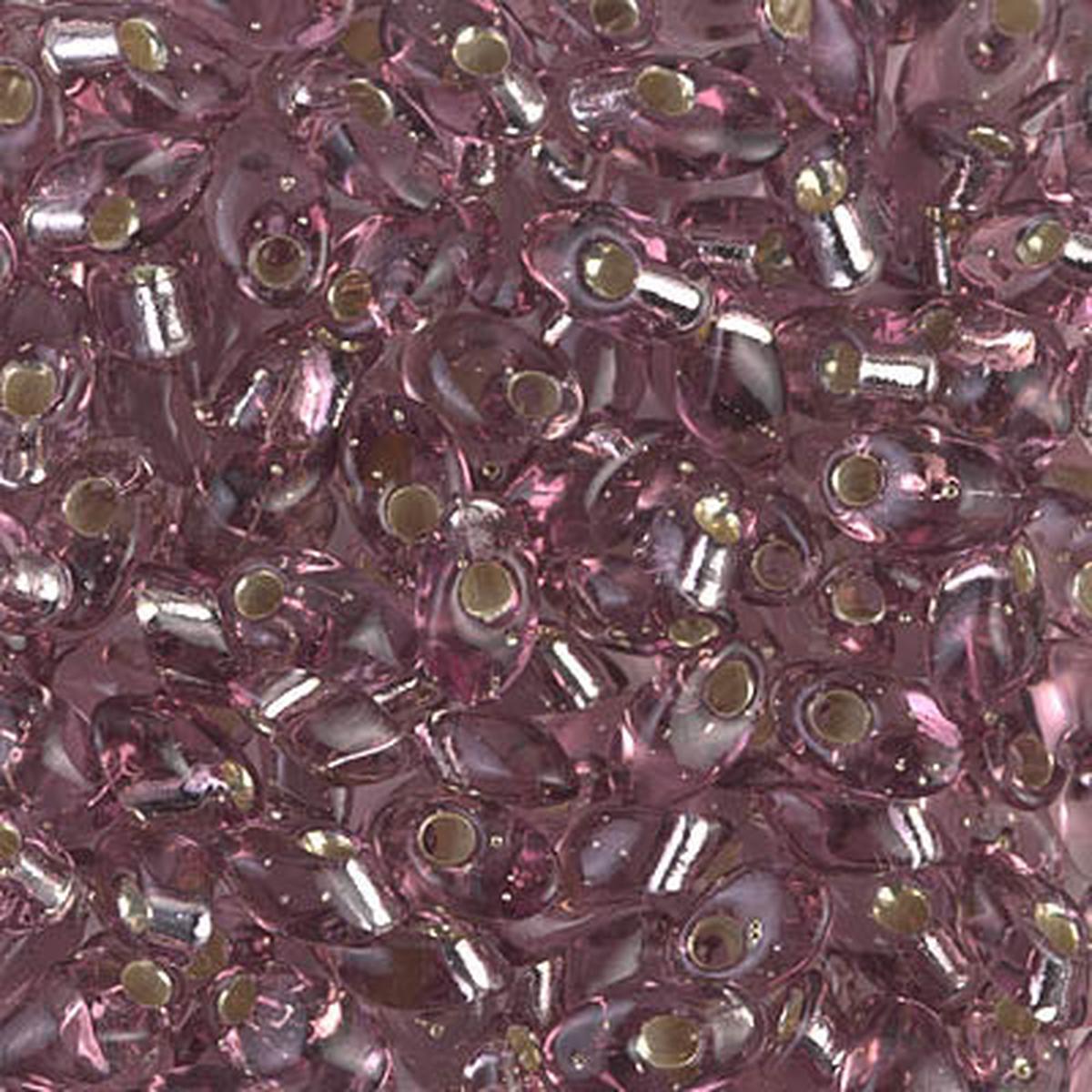 *Long Magatama Beads #12 S/L Smoky Amethyst 8.5g