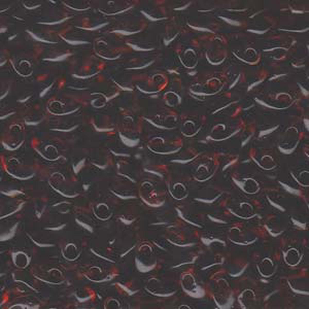 Long Magatama Beads #134 Transparent Dark Topaz 8.5g