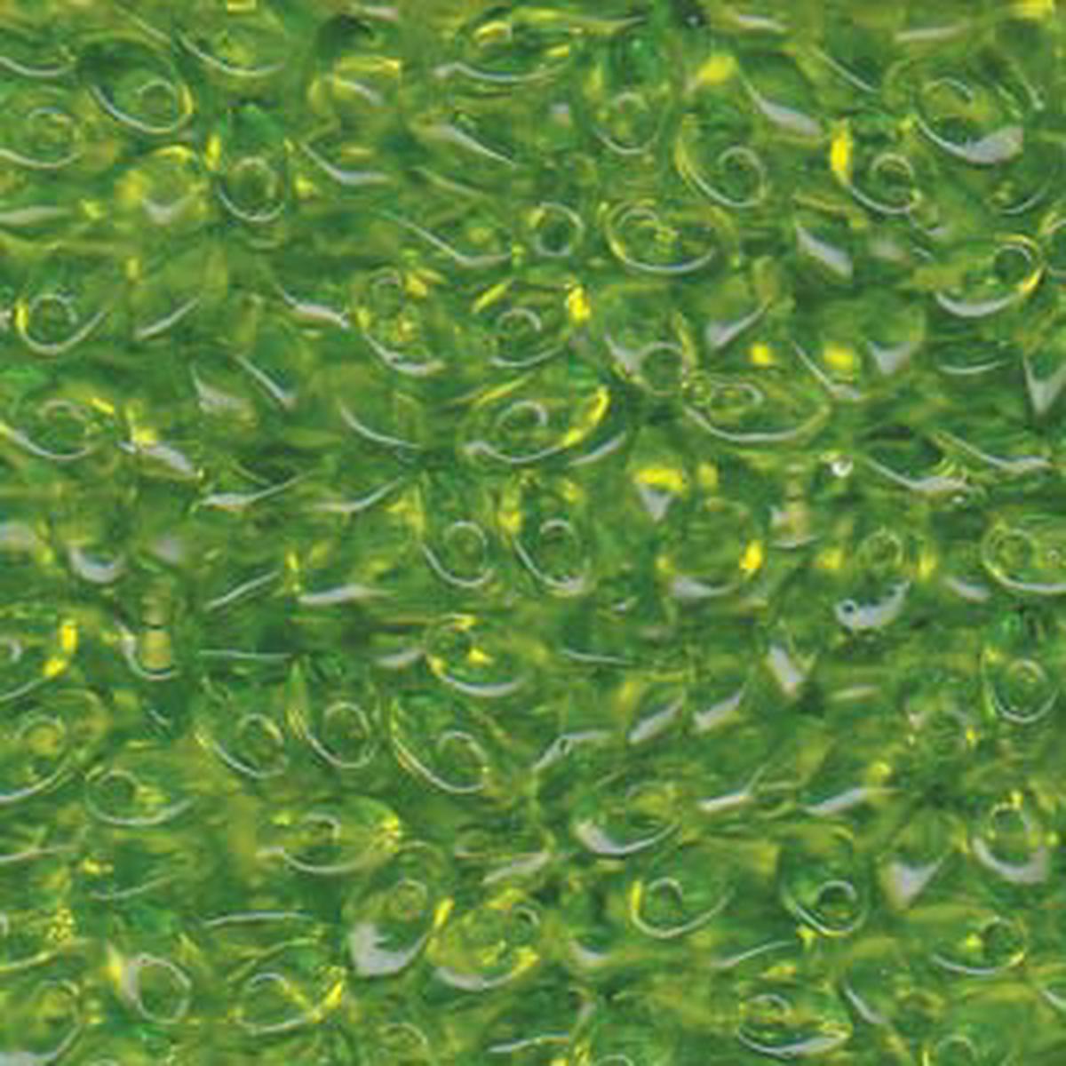 Long Magatama Beads #143 Transparent Chartreuse 8.5g
