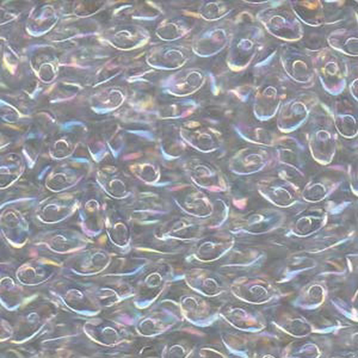 Long Magatama Beads #250 Crystal AB 6g