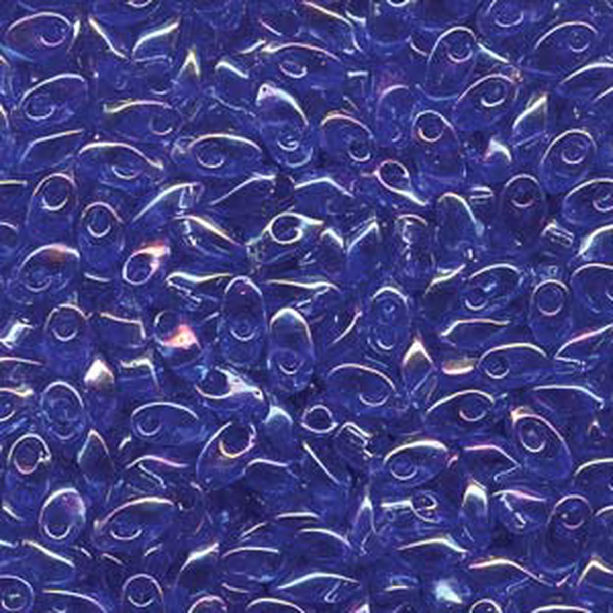 *Long Magatama Beads #261 Light Sapphire AB 6g