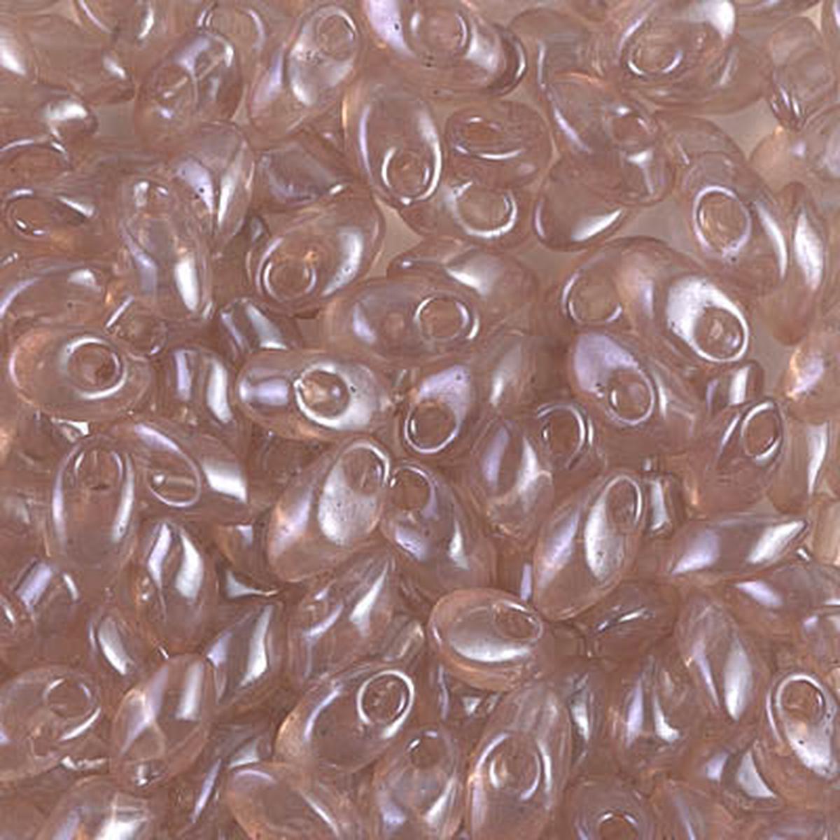 *Long Magatama Beads #3512 Transparent Tan 8.5g