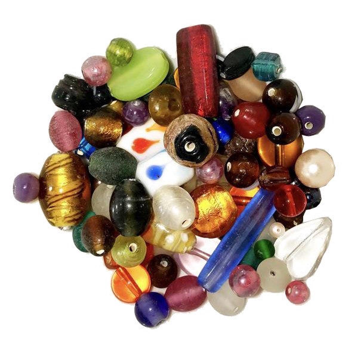 Mixed Glass Beads - 1g