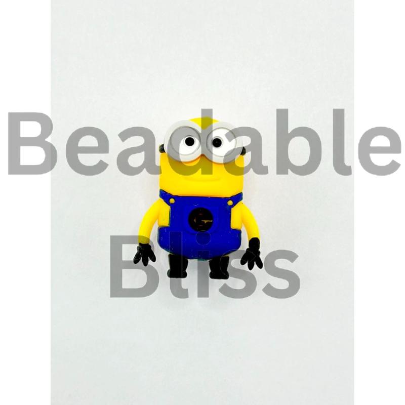 3D Bonding Mould Little Cute Yellow Sprouts Silicone Focal Beads