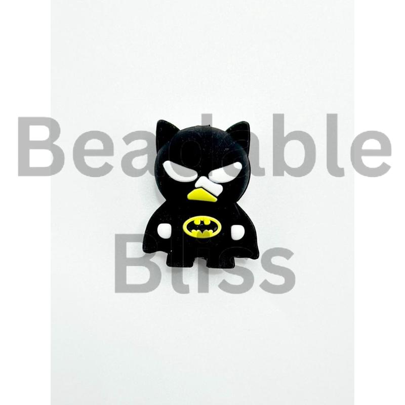 3D Brave Super Hero Silicone Focal Beads