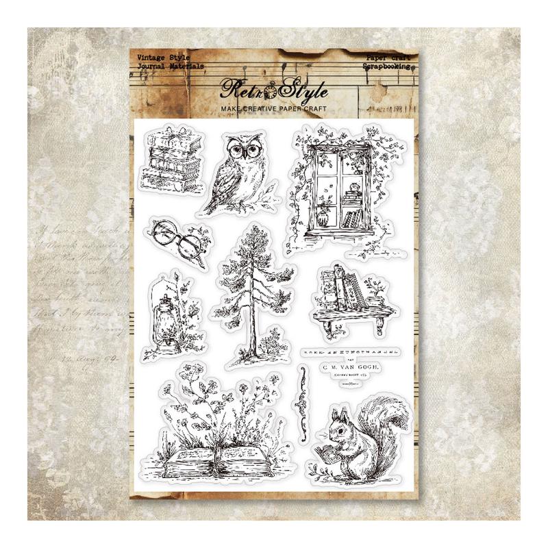 Poppy Crafts Stamps #683 - Woodland Stories