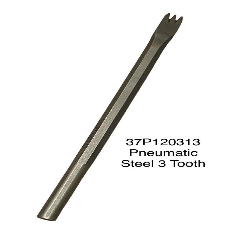 Steel Pneumatic Tooth Chisels (1/2