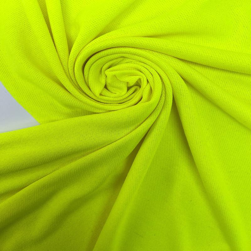 Yellow-Green Acetate Knitted