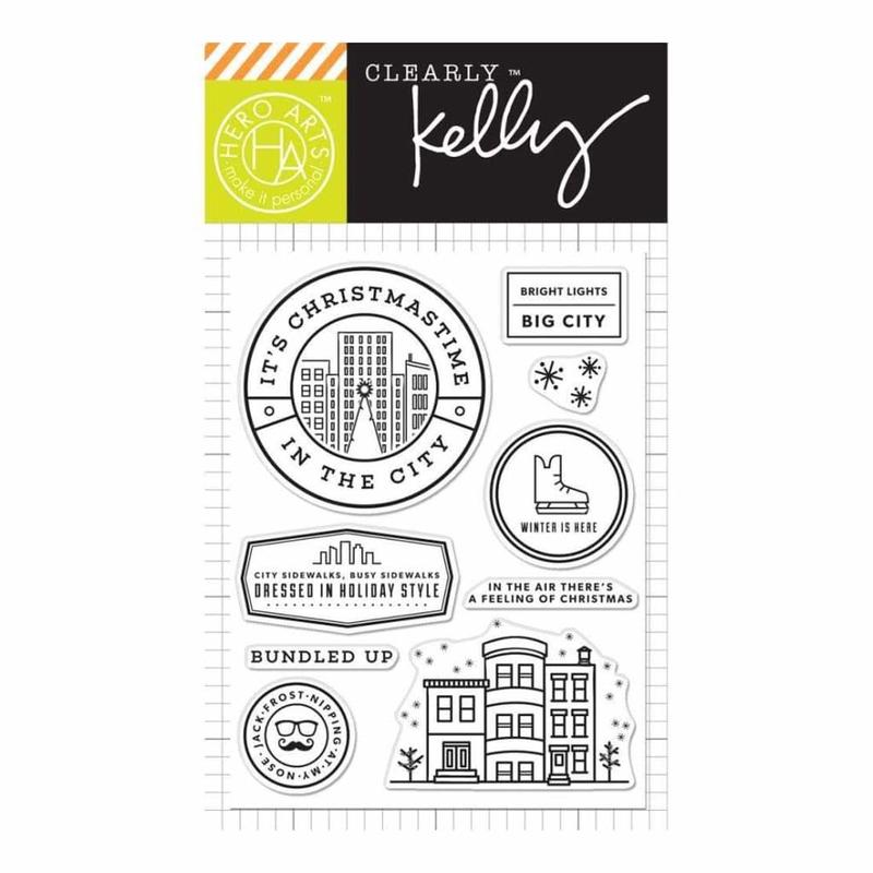 Kelly Purkey Clear Stamps 4 inch X6 inch Its Christmas Time*
