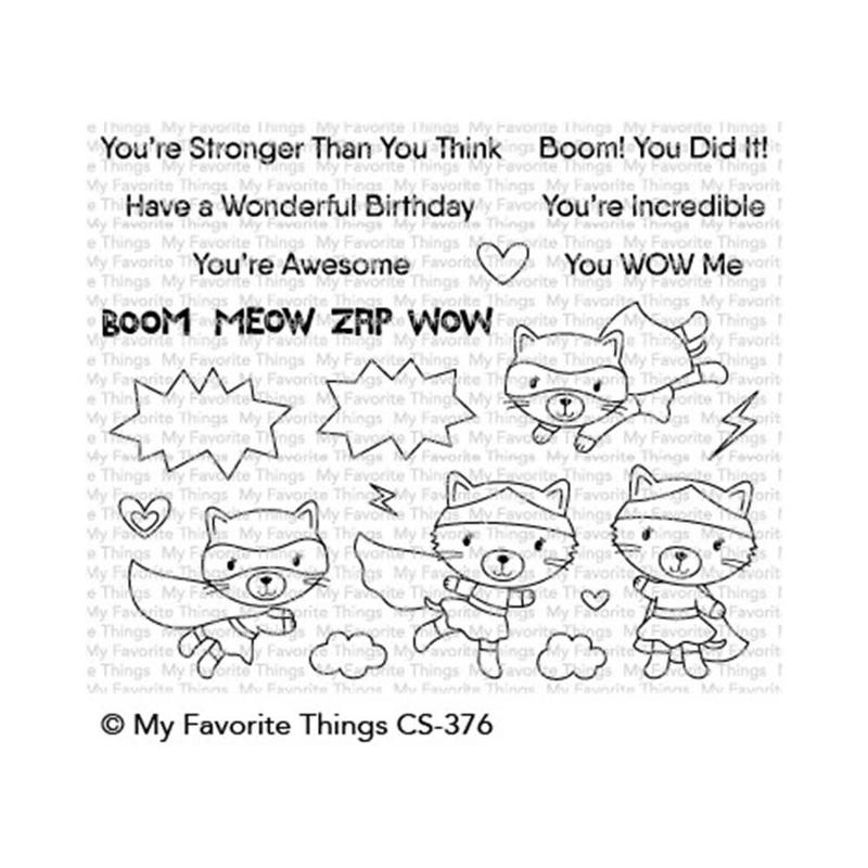 My Favorite Things - Stamps - Super Cat*