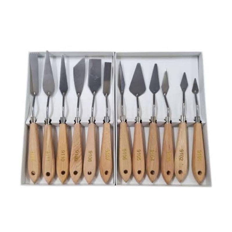 Palette Knife 12 Piece Value Set