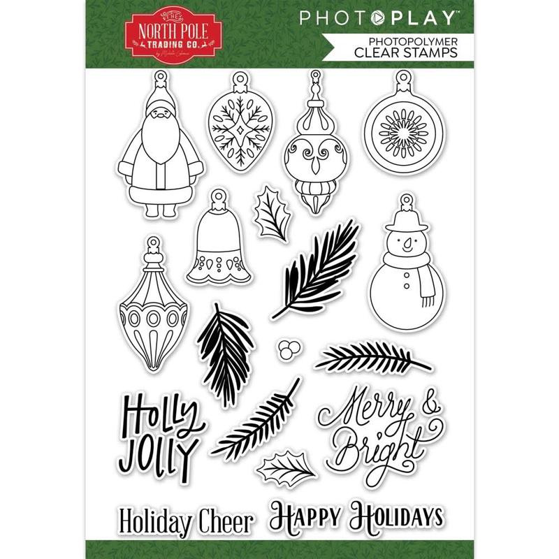 PhotoPlay Photopolymer Clear Stamps - Deck The Halls, The North Pole Trading*