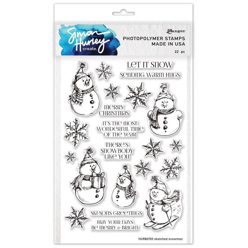Simon Hurley create. Clear Stamps 6