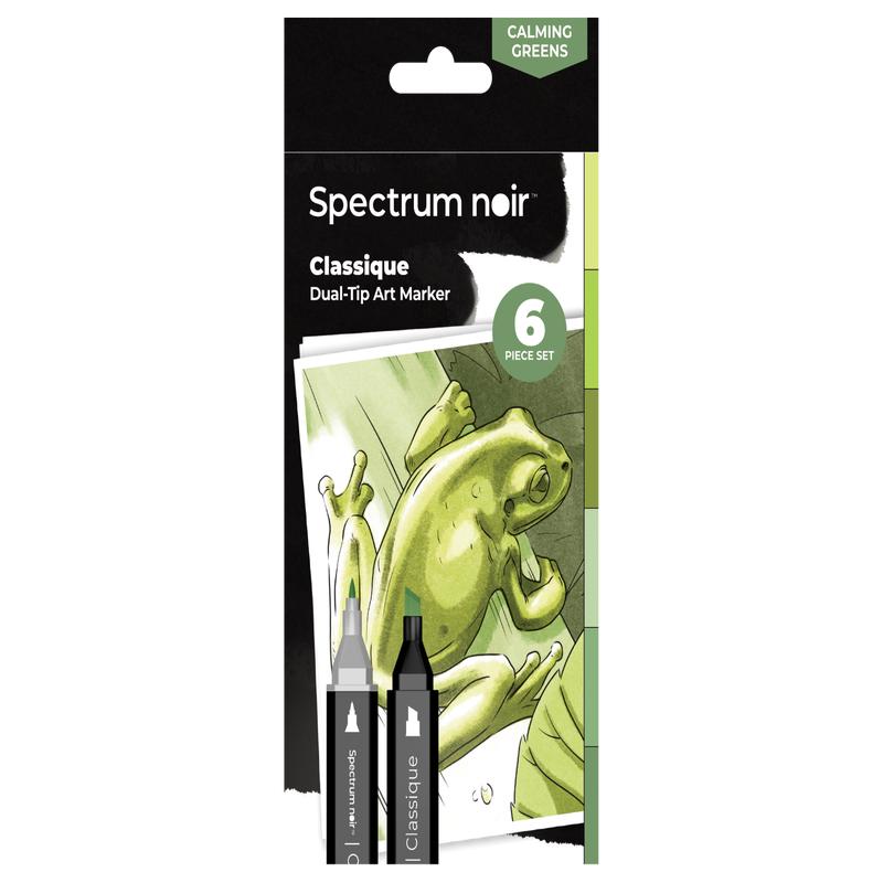 Spectrum Noir-Classique 6pc-Calming Greens