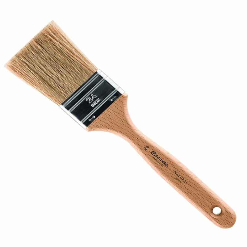 8348 Escoda Natural Bristle Flat Mottler - Triple Thick