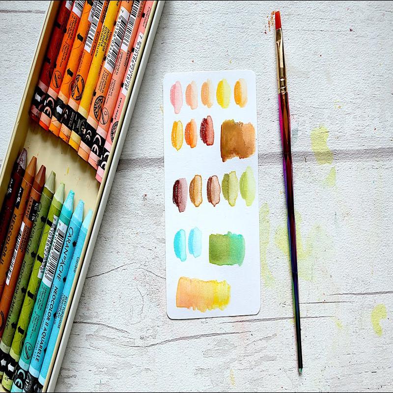 Caran d'Ache Neocolor II, Water-soluble Wax Pastels