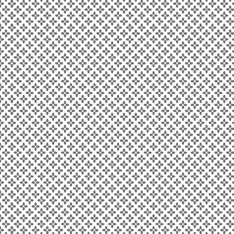 Winter on the Farm Dot Diamond Medium Grey