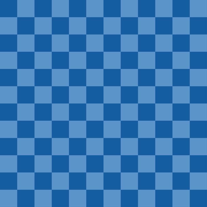 2 Color Checkered Pattern 6 Quilting Cotton Fabric