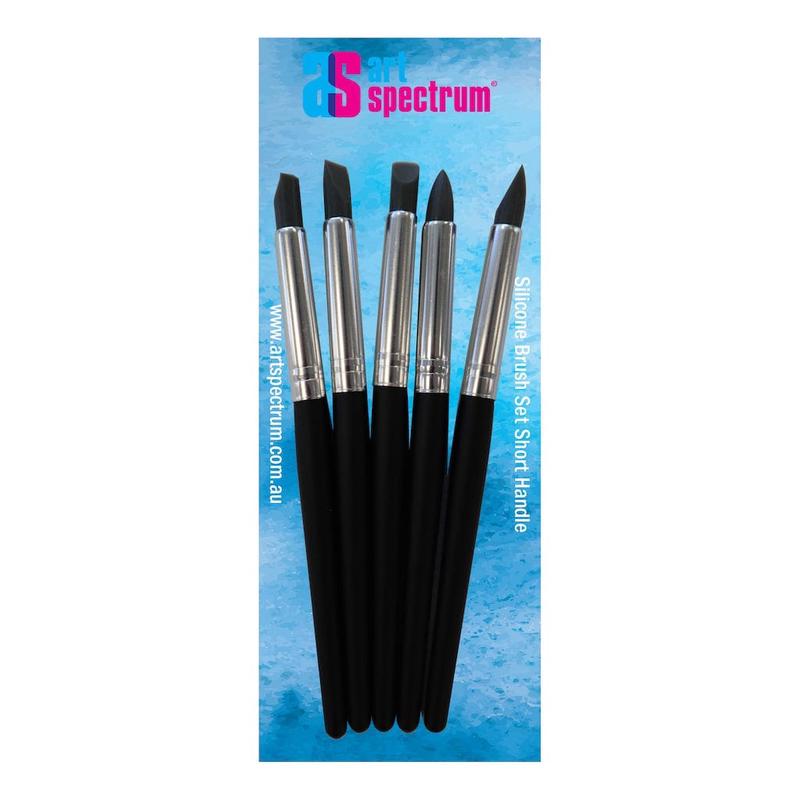 Silicone Brush Set (Short Handle)