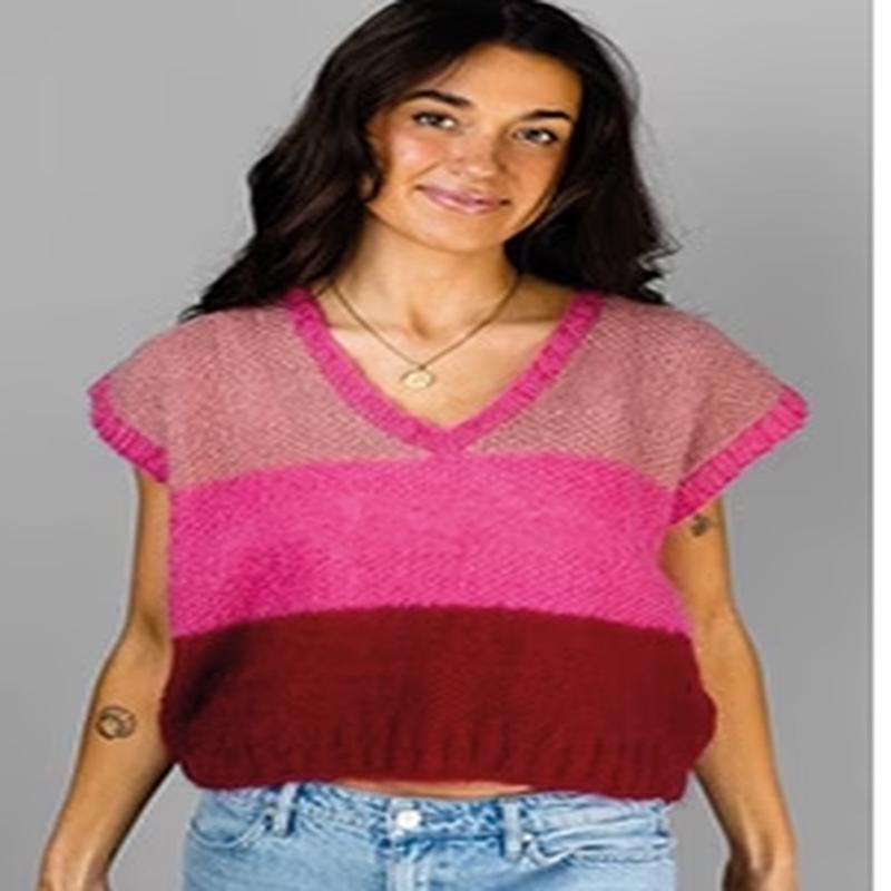 Texture Sweater and Vest Pattern