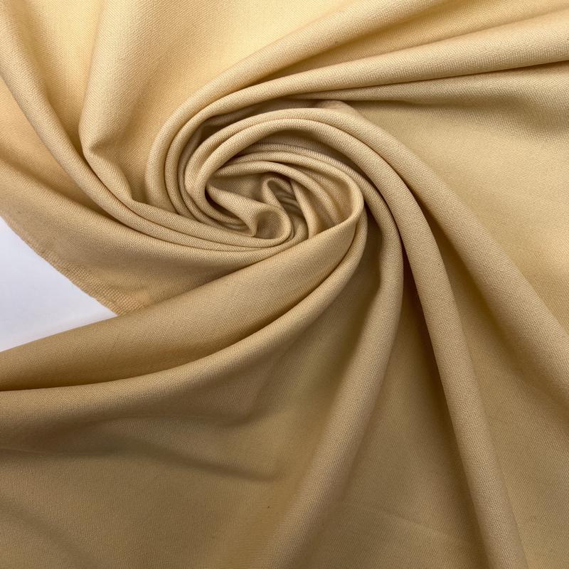 Yellow Beige Wool Suit Fabric