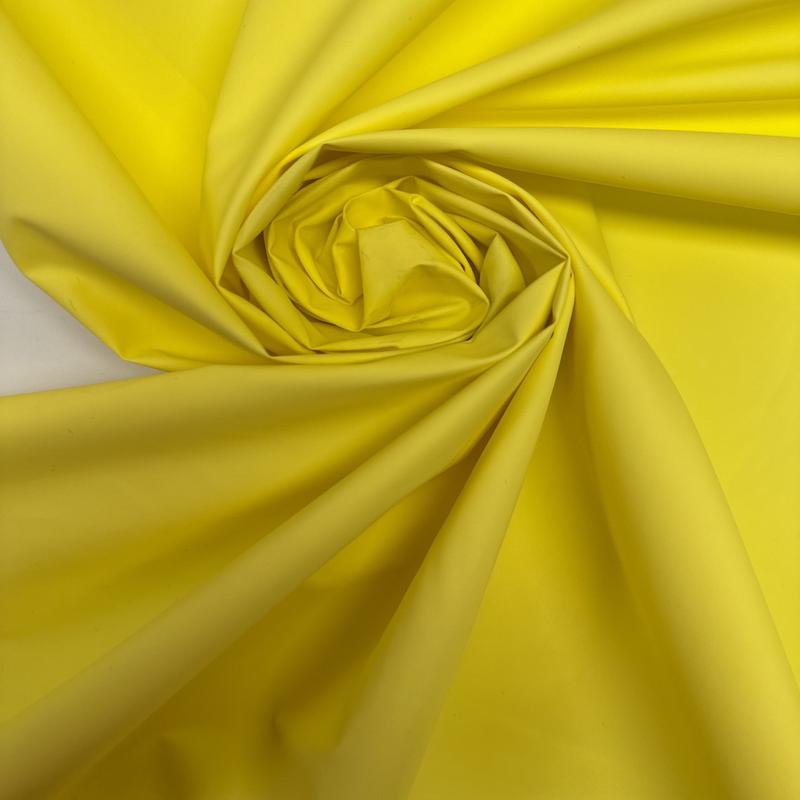 Yellow Polyester Cotton Woven