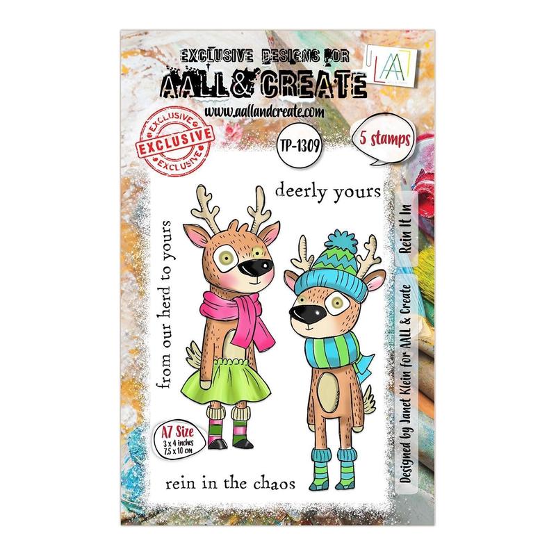Aall & Create Clear Stamp Set #1309 - Rein It In
