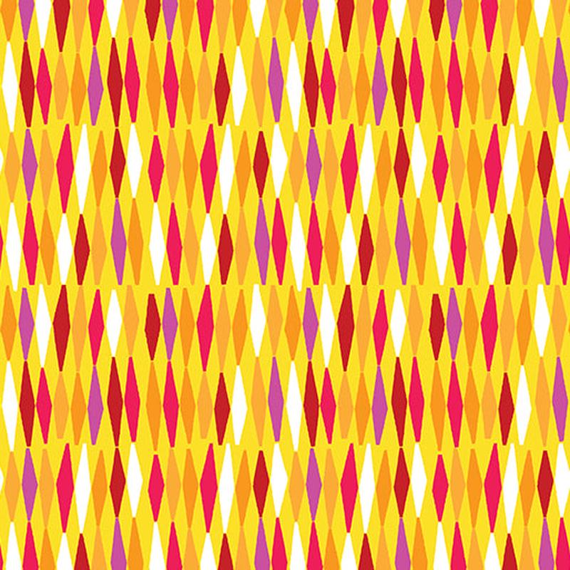 Abstract Garden Yellow