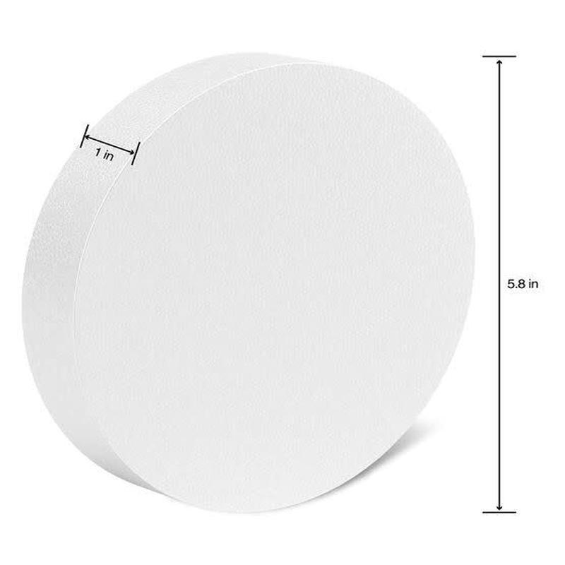 White Bead EPS Foam Disc 6
