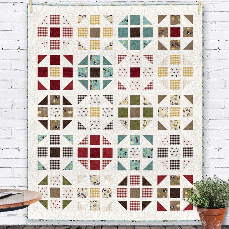 Barnyard Happy Farm Quilt Kit