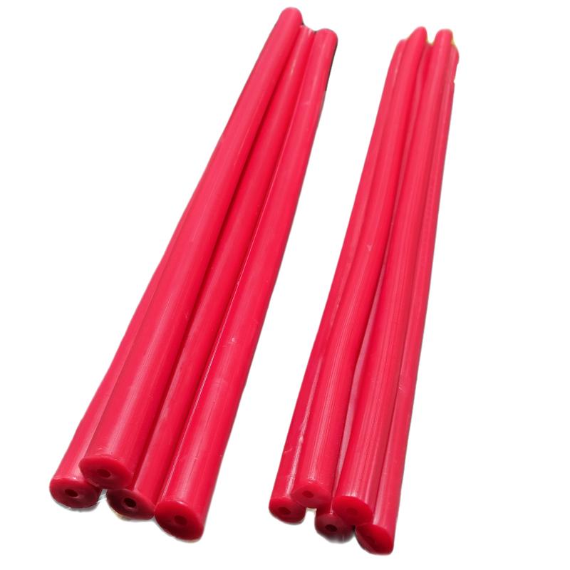 Wax Sprues Red Round Cored