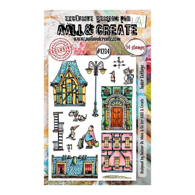 Aall & Create Clear Stamp Set #1234 - Tudor Cottage*