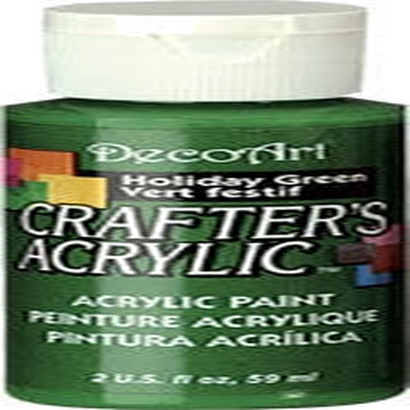 CRAFTER'S ACRYLIC HOLIDAY GREEN - DCA104