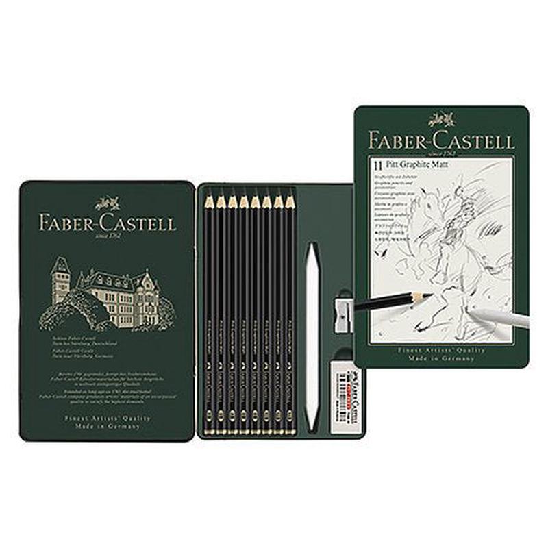 Pitt Graphite Matte Pencil Sets