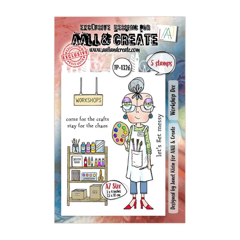 Aall & Create A7 Stamp Set #1326 - Workshop Dee