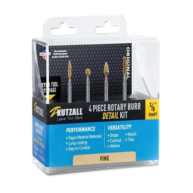 1/8 Shaft   4-Piece Fine DETAIL Kit
