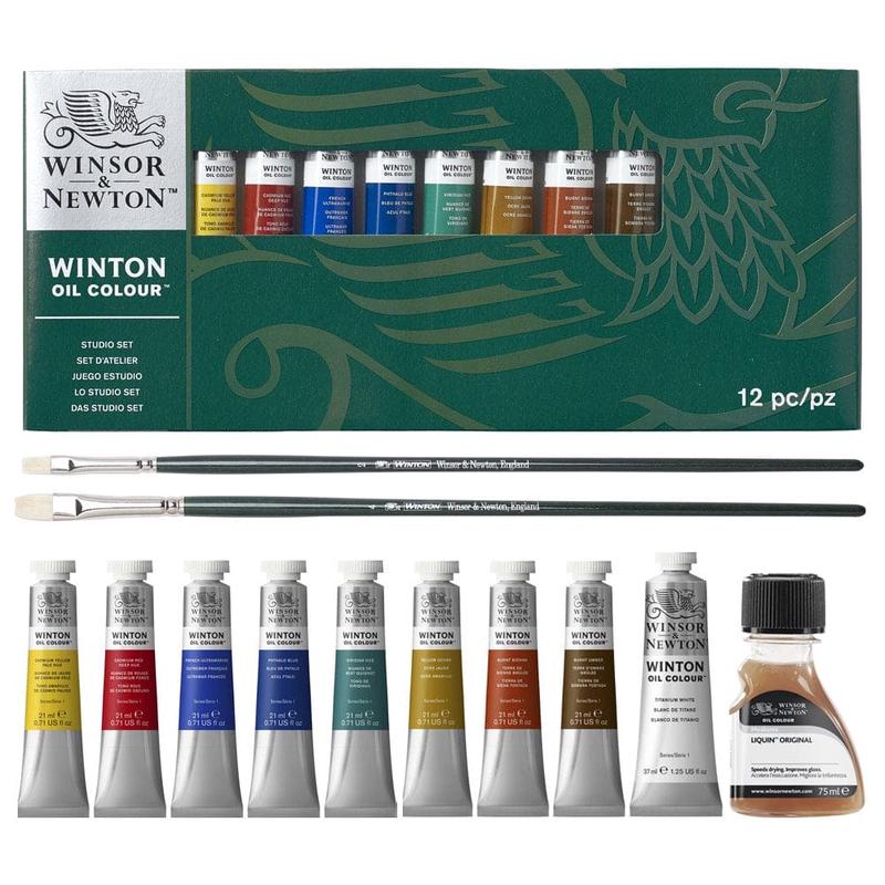 W&N Oil Colour Studio Set