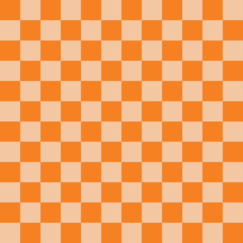 2 Color Checkered Pattern 3 Quilting Cotton Fabric