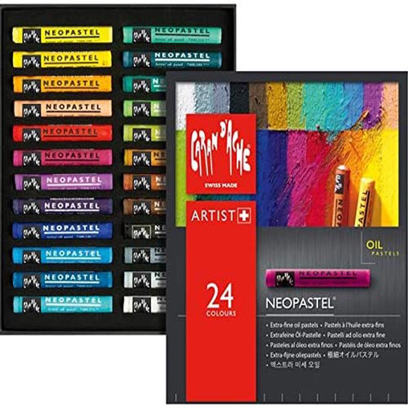 Caran d'Ache Neopastel Oil Pastels Set Of 24