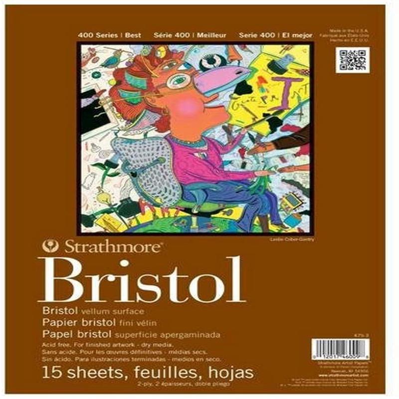 Strathmore 400 Series Bristol, 2-Ply Vellum, 11
