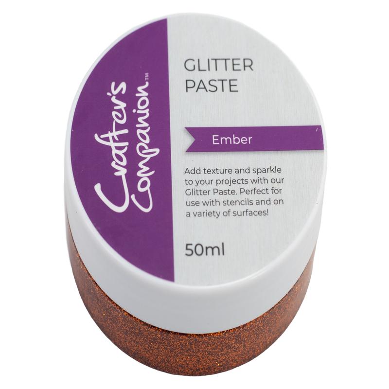 Crafter's Companion - Glitter Paste  Ember