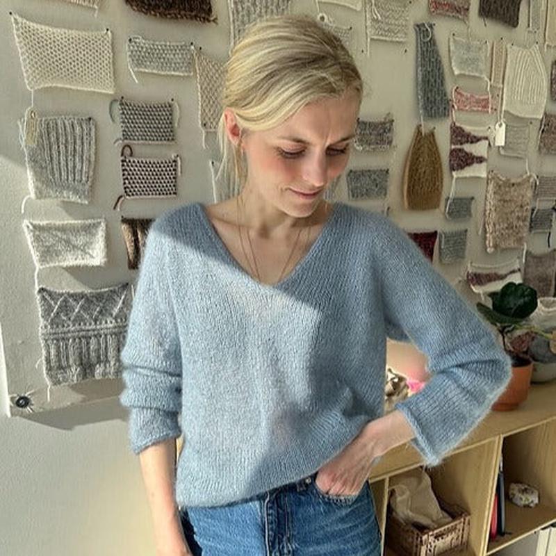 Cumulus Blouse Kit (Soft Silk Mohair) - Sizes Medium and Large