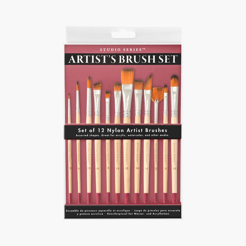 Studio Series Artist's Brush Set 12