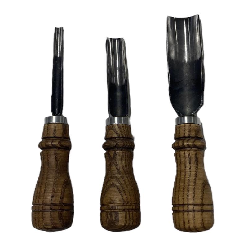 Wooden Carving Gouge Set of 3